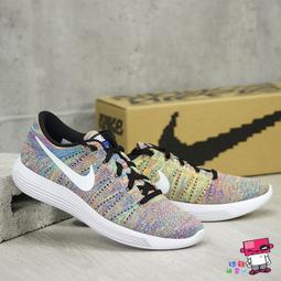 Nike Lunar Epic Low Flyknit 黑 白 雪花 女鞋 慢跑鞋 運動鞋【ACS】(US7) 歷史價格詳細信息