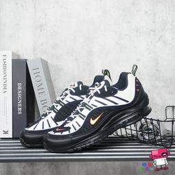 Nike Air Max 98 男鞋 黑白橘紅 氣墊 復古 氣墊 慢跑鞋 休閒鞋 640744-016 歷史價格詳細信息
