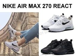 Nike 休閒鞋 Air Max 270 React 黑 藍 白 粉紅 任選 男鞋 氣墊 厚底 增高 運動鞋 【ACS】 歷史價格詳細信息