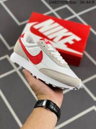 Nike Daybreak SP 麂皮 華夫 灰紅橘 休閒運動慢跑鞋 女鞋 歷史價格詳細信息