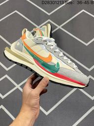 耐吉 Nike Sacai x NIKE VAPORWAFFLE 聯名解構 走秀款 男女款 跑步款 36-47 大尺碼 歷史價格詳細信息