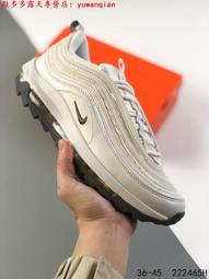 Nike 耐吉 慢跑鞋 Air Max 97 男鞋 女鞋 休閒 氣墊 復古 反光 潮流 經典 白 灰 921826-101 歷史價格詳細信息