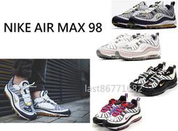 Nike Air Max 98 男鞋 黑白橘紅 氣墊 復古 氣墊 慢跑鞋 休閒鞋 640744-016 歷史價格詳細信息