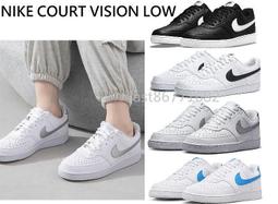 Nike Court Vision Low 全黑 經典皮革休閒鞋【DH2987-002】313N 免運費加贈襪子 歷史價格詳細信息