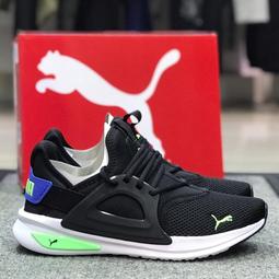 PUMA 男慢跑鞋 Stride 黑藍色 輕量 復古 男運動鞋 38942201 歷史價格詳細信息