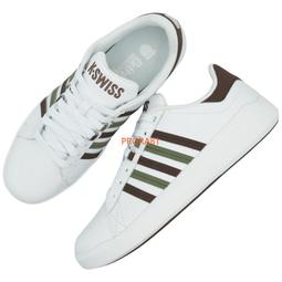 K-SWISS 06097-113 白色 Lundahl 皮質無鞋帶休閒運動鞋(記憶鞋墊)【免運費加贈襪子】234K 歷史價格詳細信息