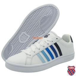 K-SWISS Court Tiebreak 白色 皮質休閒運動鞋【有12、13號】321K 免運費加贈襪子 歷史價格詳細信息