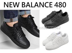 New Balance 480 [PHB4803W] 中童 運動休閒鞋 寬楦 舒適 穿搭 魔鬼氈 白 歷史價格詳細信息