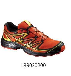 【線上體育】salomon男 WINGS FLYTE 2 GTX野跑鞋 熔岩橙/ 黑/ 煤油黃, 8.5 歷史價格詳細信息