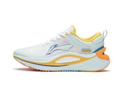 【LI-NING 李寧】 烈駿5代輕質支撐穩定男子慢跑鞋 標準白/螢光亮綠 (ARZR001-3) 歷史價格詳細信息
