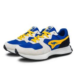 【KangaROOS 美國袋鼠鞋】男 AUSSIE EVO 科技機能 復古運動鞋 慢跑鞋(藍-KM21216) 歷史價格詳細信息