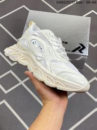 Ocai Runtech 3.0 臟白色&quot;超聲波&quot;跑鞋 厚底增高潮牌復古做舊老爹鞋！ D53320103 歷史價格詳細信息