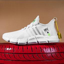 Z[推薦男鞋2022年春季新款潮男士運動鞋網面透氣學生跑步鞋圓 歷史價格詳細信息