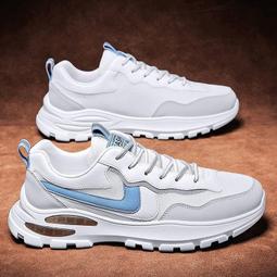 Z[推薦】男鞋冬季新款厚底休閑運動鞋男款Men's shoes jinjian 歷史價格詳細信息