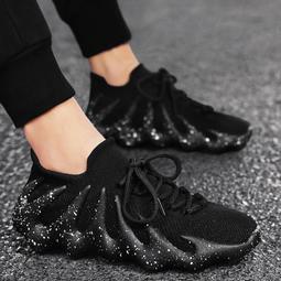 Z[推薦新款運動鞋男士內增高老爹鞋厚底休閑鞋男 歷史價格詳細信息