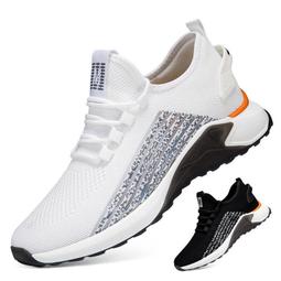 休閒男鞋 椰子鞋 飛織運動鞋   透氣網面鞋 男士跑步老爹鞋 男鞋  軟底減震運動鞋 歷史價格詳細信息