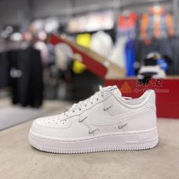 Nike AF1/1 Air Force 1 全白 白 黑 魔鬼氈 自由黏貼 男鞋 任選 休閒鞋 換LOGO【ACS】 歷史價格詳細信息