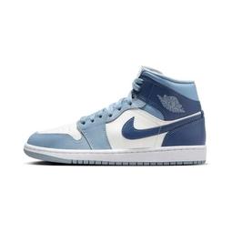 Air Jordan 1 Mid 灰 藍 男鞋 True Blue 1代 AJ1 【ACS】 DQ8426-014 歷史價格詳細信息