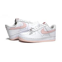 Nike Air Force 1 Valentine's Day 女 紅白 情人節 愛心 休閒鞋 FD4616-161 歷史價格詳細信息