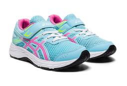 ASICS 亞瑟士 CONTEND 6 GS 兒童跑鞋 鞋帶款 中大童 水藍 NO.R5944 歷史價格詳細信息