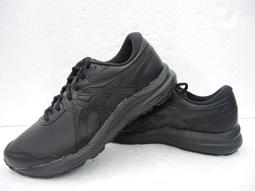 ASICS 亞瑟士 GEL-CONTEND SL 女慢跑鞋 運動鞋 跑步鞋 皮面 寬楦 1032A056-001 全黑 歷史價格詳細信息