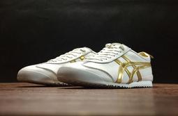 Asics Onitsuka Tiger 鬼塚虎 Mexico 66 米白 深藍 羊皮 復古鞋 休閒鞋 阿甘鞋款 歷史價格詳細信息