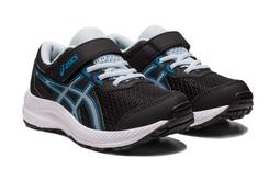 ASICS 亞瑟士 童裝 短袖 透氣 排汗衫 運動服 藍色/黑色 歷史價格詳細信息