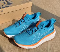 Asics 亞瑟士 慢跑鞋 GEL-Nimbus 25 男鞋 白 藍 緩衝 路跑 運動鞋 1011B547104 歷史價格詳細信息