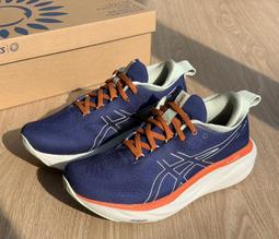 Asics 亞瑟士 慢跑鞋 GEL-Nimbus 25 2E 寬楦 男鞋 黑 藍 黃 緩衝 亞瑟膠 路跑 1011B625004 歷史價格詳細信息