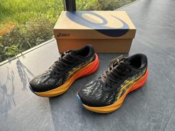 Asics 慢跑鞋 Novablast 3 黑 綠 厚底 彈力型 亞瑟士 路跑 男鞋 【ACS】 1011B458005 歷史價格詳細信息