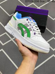 Asics 亞瑟士 休閒鞋 EX89 男鞋 白 紅 復古 皮革 復刻 1201A476113 歷史價格詳細信息