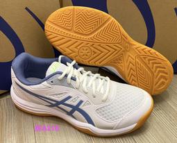 Asics 排羽球鞋 Upcourt 5 女鞋 白 入門款 膠底 支撐 穩定 室內運動鞋 1072A088101 歷史價格詳細信息