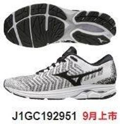 Mizuno RIDER WAVEKNIT 男 黑 運動 休閒 慢跑鞋 J1GC217515 歷史價格詳細信息