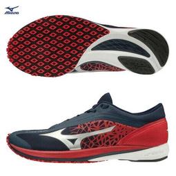 Mizuno 美津濃 WAVE DUEL 2 男子 路跑鞋 一般型 耐磨 - 寶藍桃紅 - U1GD206062 歷史價格詳細信息