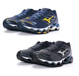 Mizuno 美津濃 男款 慢跑鞋 WAVE PROPHECY 12 S 一般型 柔軟 透氣 黑金 J1GC234957 歷史價格詳細信息