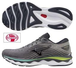 Mizuno 慢跑鞋 Wave Sky 6 超寬楦 黑 灰 黃 美津濃 路跑 男鞋 【ACS】 J1GC2211-02| 歷史價格詳細信息