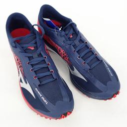 特價 MIZUNO 美津濃 WAVE SELECT NINE 棒壘球鞋 11GP192214 白深藍 歷史價格詳細信息