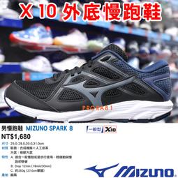 Mizuno 慢跑鞋 Spark 8 深藍 白 美津濃 路跑 運動鞋 入門款 【ACS】 K1GA2303-56 歷史價格詳細信息