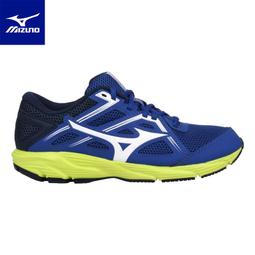 Mizuno K1GA-230004 藍X黃 寬楦基本款慢跑鞋 229M 免運費加贈襪子 歷史價格詳細信息