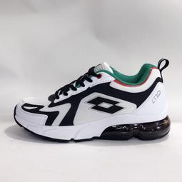 英德鞋坊 LOTTO樂得-義大利第一品牌 男款SP600 前掌氣墊跑鞋 3015-黑綠 超低價特賣690元 歷史價格詳細信息