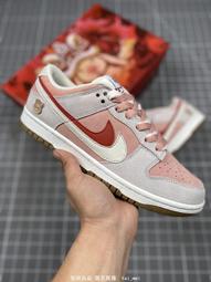 耐吉 Nike Dunk Low &ldquo;Pink Oxford&rdquo; 玲娜貝兒 運動鞋 休閒鞋 板鞋 男女鞋 公司貨 歷史價格詳細信息