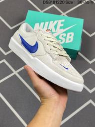 Nike 耐吉 滑板鞋 SB Force 58 男鞋 米白 藍 麂皮 帆布 抓地 運動鞋 板鞋 DV5477-003 歷史價格詳細信息
