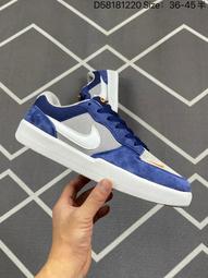 Nike 耐吉 滑板鞋 SB Force 58 男鞋 米白 藍 麂皮 帆布 抓地 運動鞋 板鞋 DV5477-003 歷史價格詳細信息