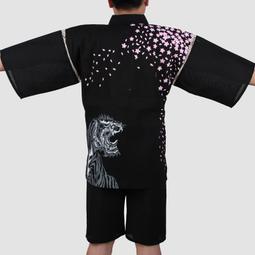 &Omega;衣枝獨袖&Omega;10093【18#M~XL號】甚平男士睡衣純棉日系家居服繫繩睡衣日式浴衣汗蒸服螢之光藤木直人和服 歷史價格詳細信息