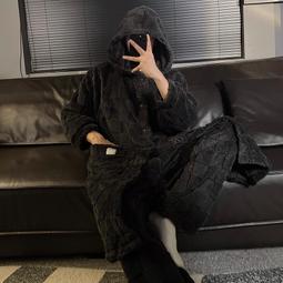 法式高級感睡衣兩件套 純欲風性感純色蕾絲晨袍 帶胸墊女士家居服 歷史價格詳細信息