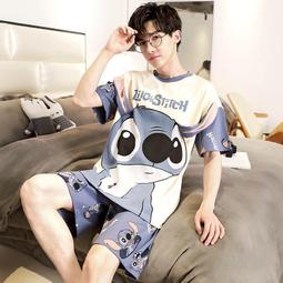 史迪仔短袖童裝親子裝史迪奇純棉T恤男女兒童動畫夏上衣星際寶貝#男裝 歷史價格詳細信息