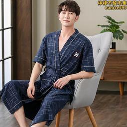 日系和服袍 緞面雪紡和服長袍睡衣睡裙 汗蒸衣 浴袍 休閒簡約日系家居服 歷史價格詳細信息