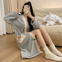 新款珊瑚絨睡衣女秋冬性感刷毛加厚家居服春秋季套裝保暖冬 0W6L~麗莎服飾 歷史價格詳細信息