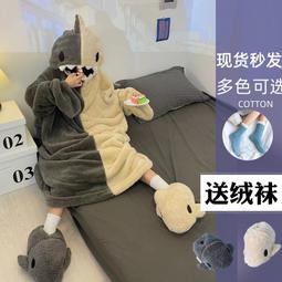 可愛鯊魚 冬季毛茸茸外套 女學生日系拼色連帽加厚羊羔絨外套 潮衛衣 外套 上衣 外套女 寬鬆 長袖 外套女 女裝·滿599免運 歷史價格詳細信息