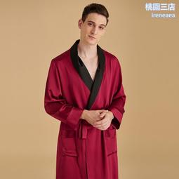 男士重磅桑蠶絲綢睡衣夏季短褲薄款白色高級感真絲睡袍浴袍家居服 歷史價格詳細信息